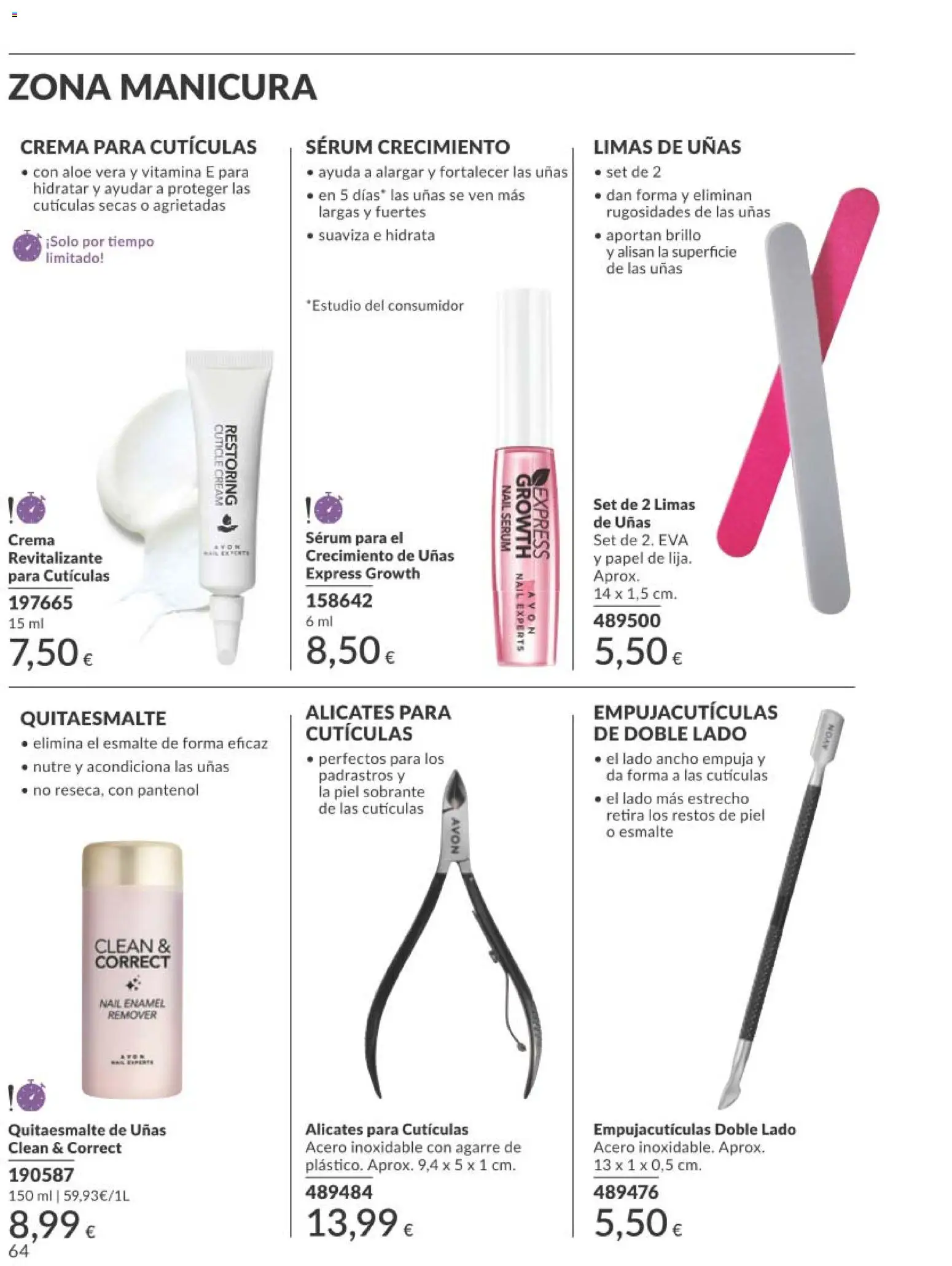 Catálogo AVON campaña 1 │ válido desde el 01.01.2026 | Página: 64 | Productos: Sérum, Crema