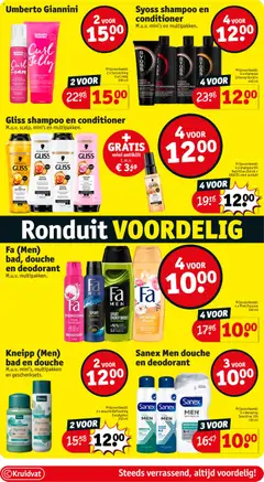 Kruidvat folder week 13 - Voorbeeld van een folder van Kruidvat, geldig van 24.03.2026 | Pagina: 21 | Producten: Boost, Bad, Shampoo, Deodorant