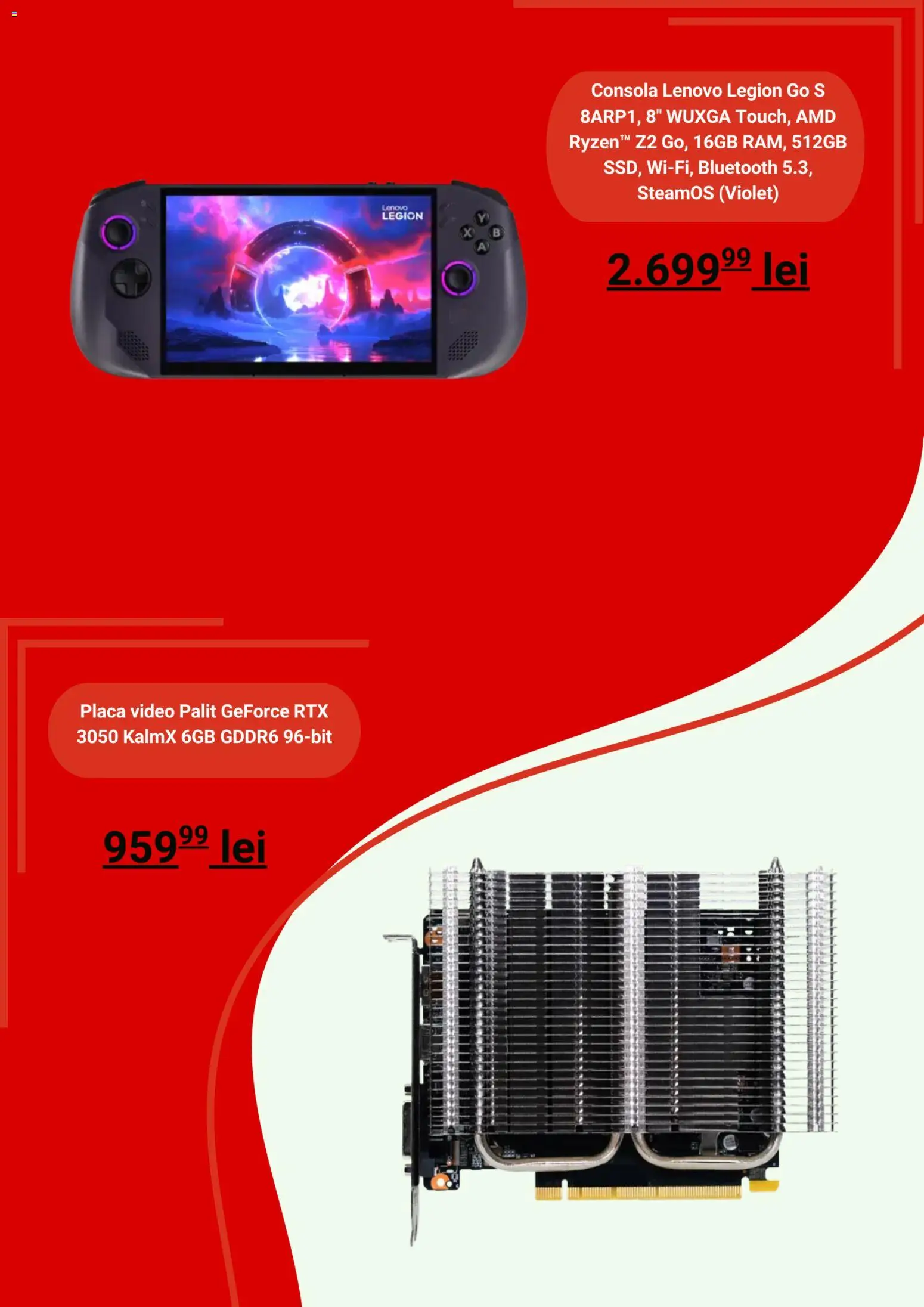 Noul catalog evoMag – valabil de la 24.11.2025 | Pagină: 6 | Produse: Placă video, Video