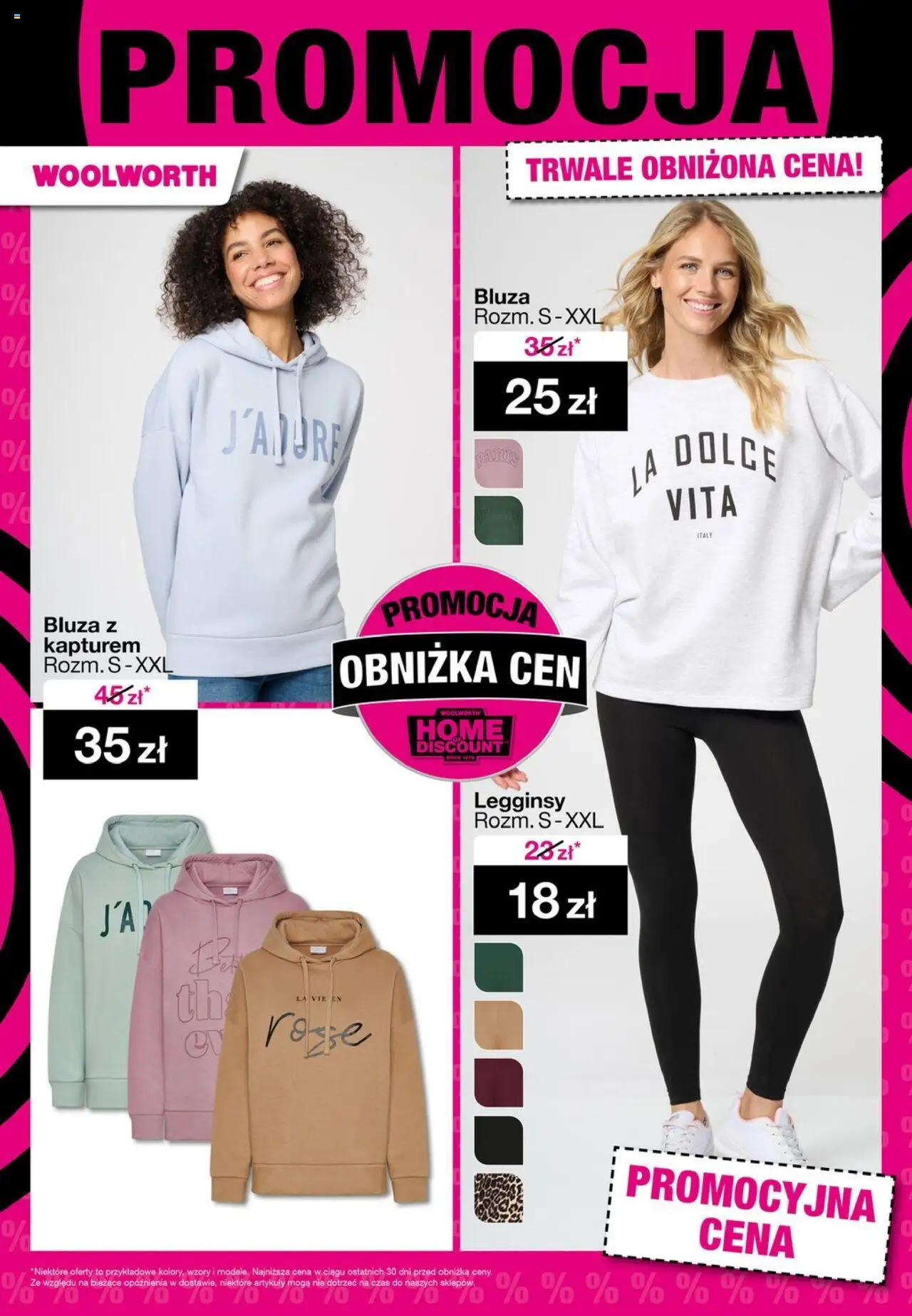 Woolworth Gazetka od 12.09.2025 | Strona: 35 | Produkty: Bluza z kapturem, Legginsy