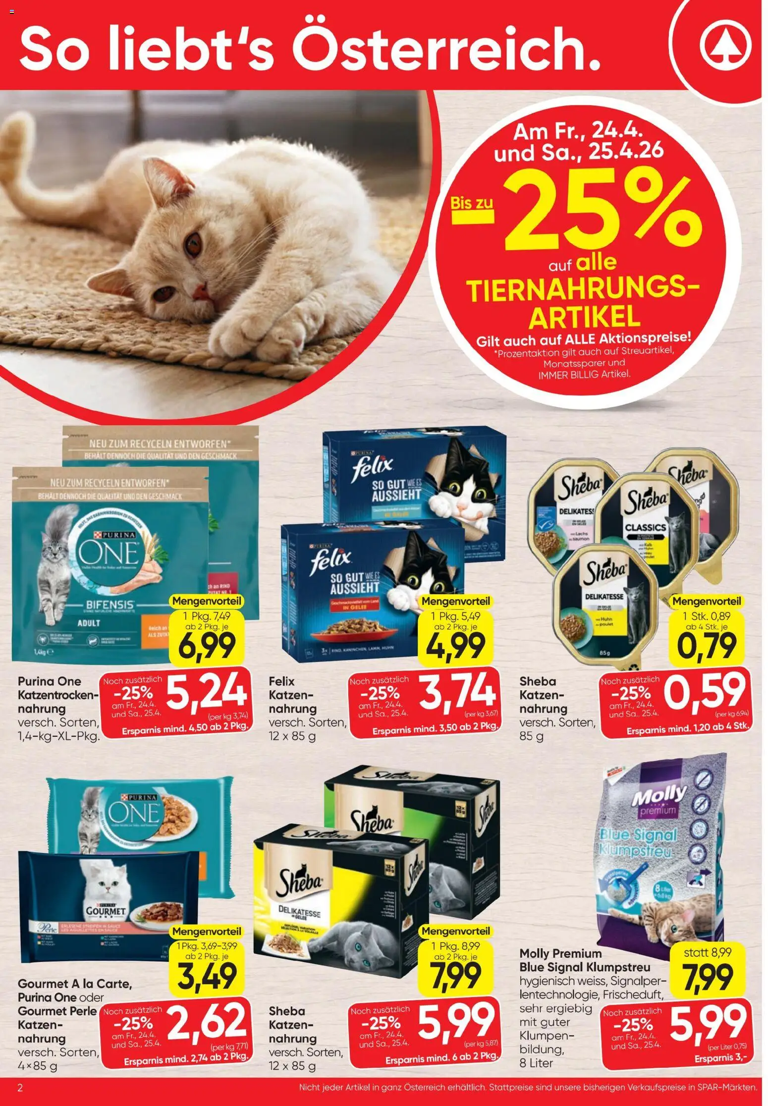 Spar - Flugblatt gültig ab 23.04.2026 | Seite: 2