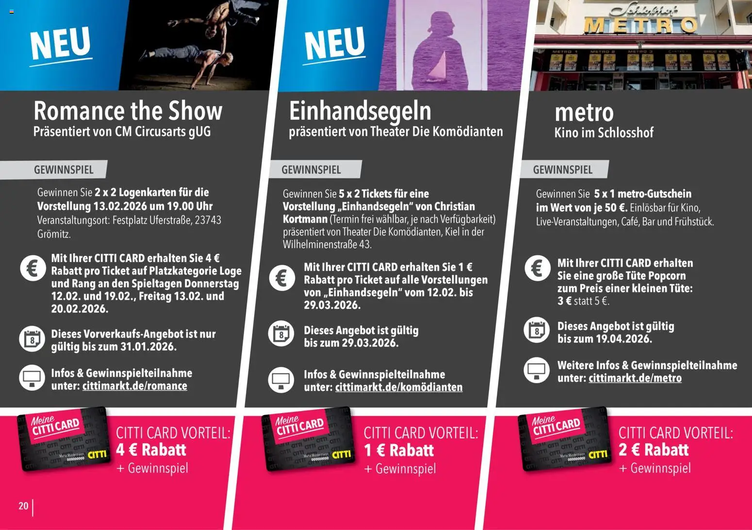 CITTI Markt - Vorteilsheft – gültig ab 01.01.2026 | Seite: 20 | Produkte: Uhr