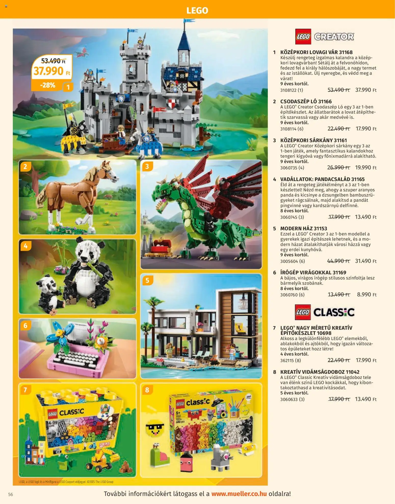Müller akciós ujság - amely érvényes a következő dátumtól: 27.10.2025 | Oldal: 56