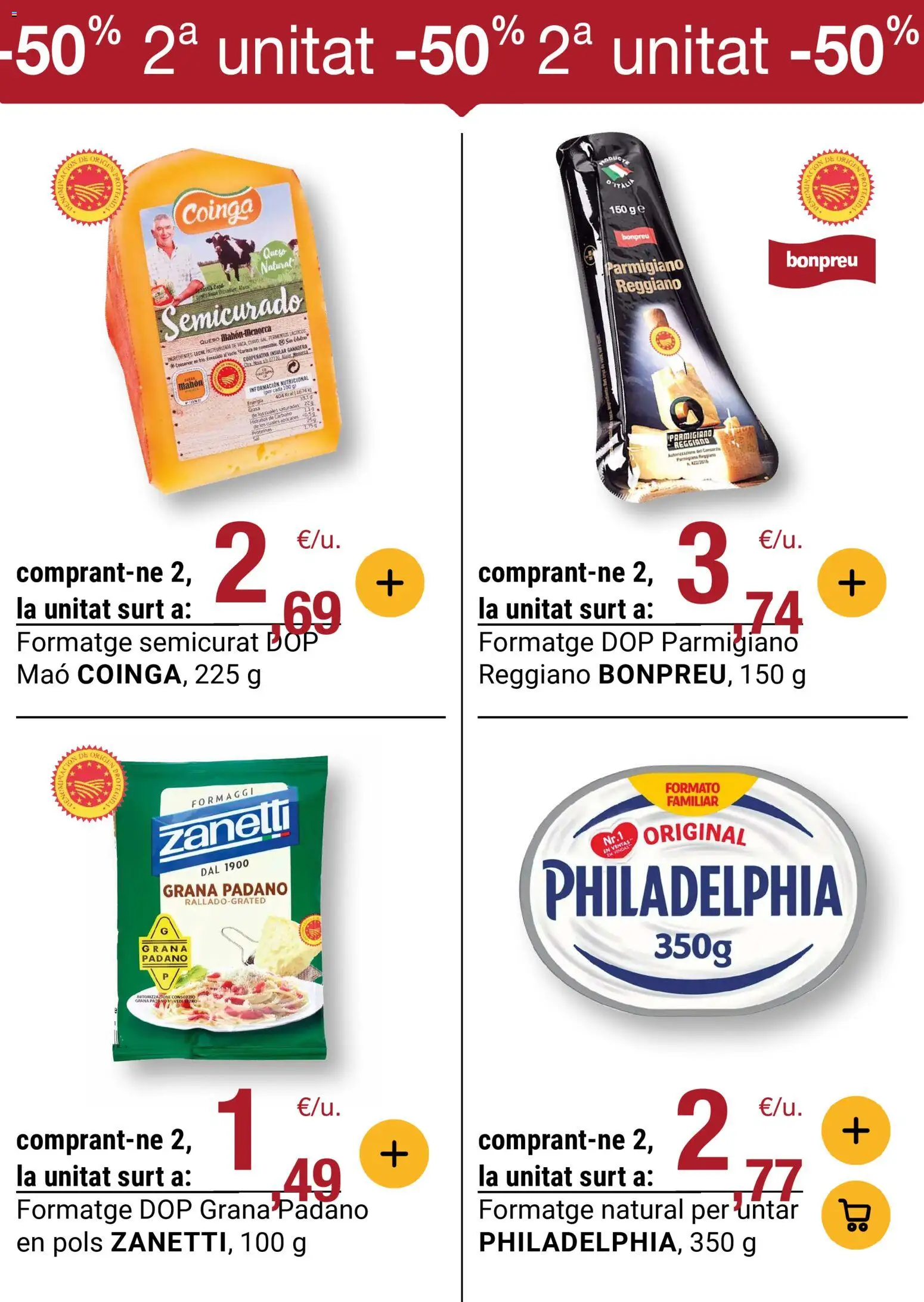 Bonpreu folleto │ válido desde el 04.11.2025 | Página: 20 | Productos: Leche, Queso