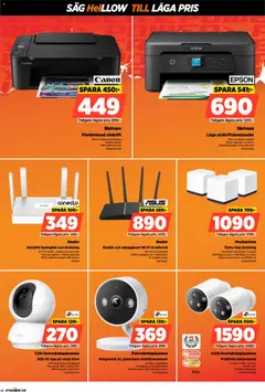 Power - erbjudanden - Förhandsvisning av reklamblad från butik Power aktuell från 02.12.2025 | Sida: 48 | Produkter: Övervakningskamera, Såg, Häll, Router