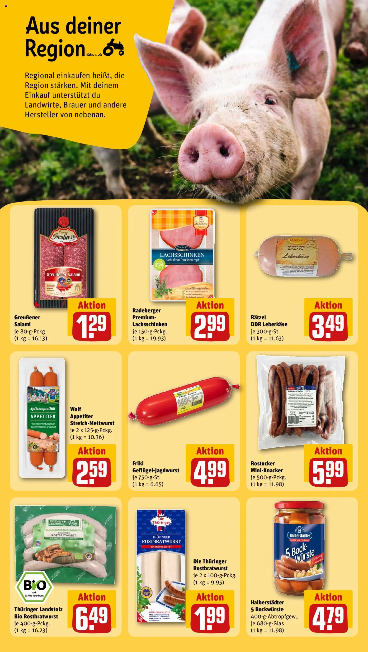 Rewe Prospekt 	 – gültig ab 13.04.2026 | Seite: 14