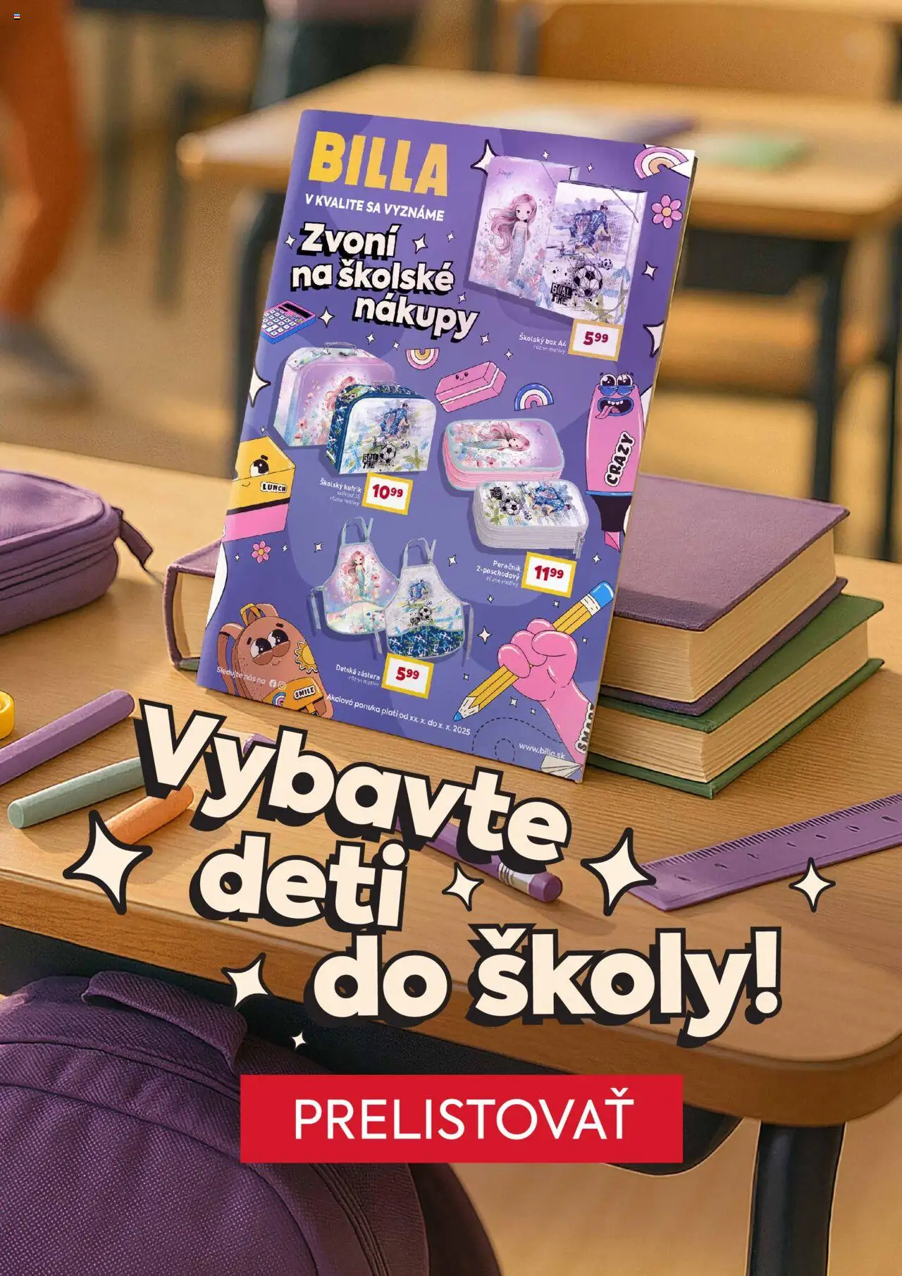 Billa leták │ platný od 06.08.2025 | Strana: 22 | Produkty: Peračník