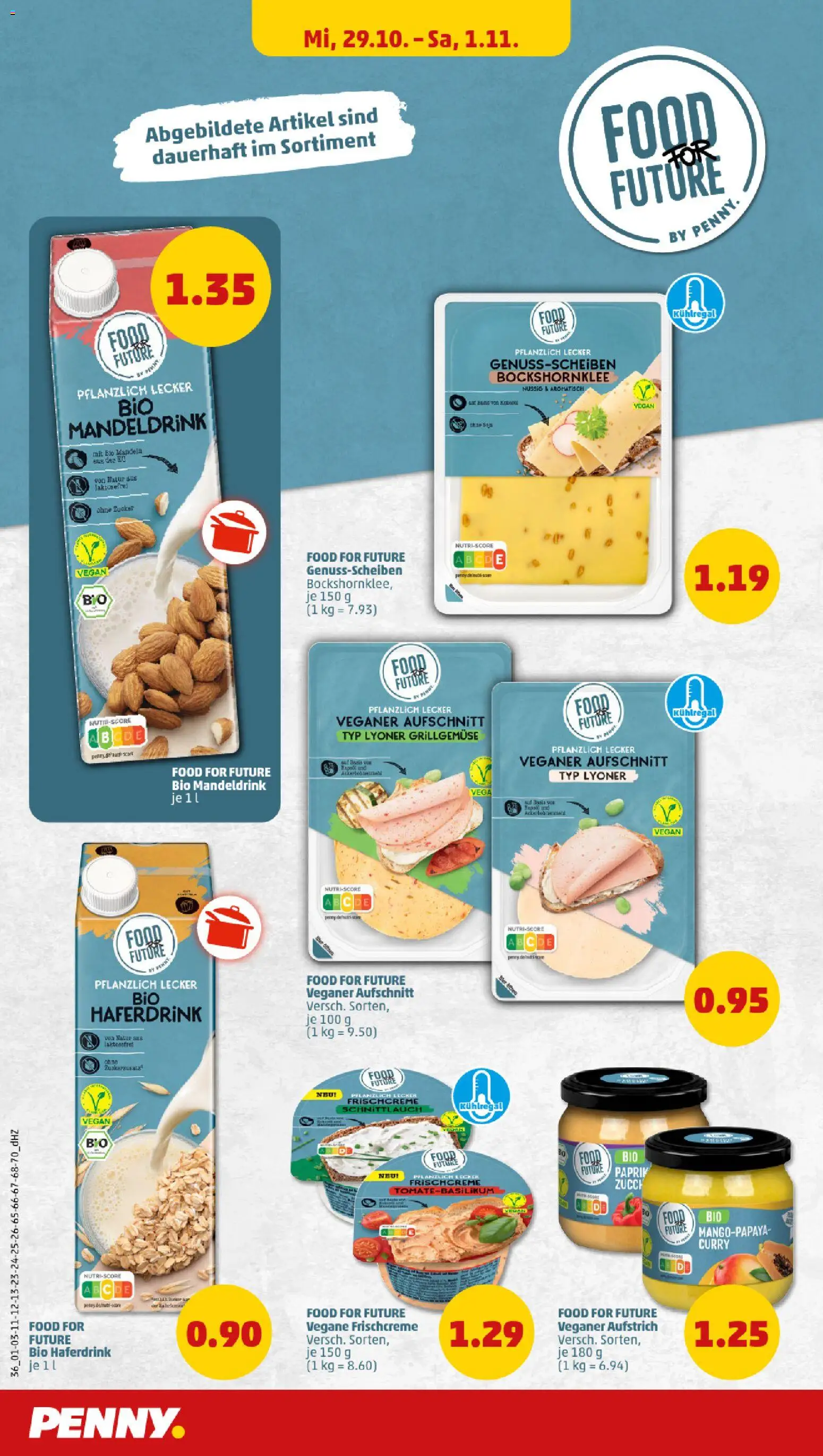 Penny Prospekt 	 – gültig ab 27.10.2025 | Seite: 38 | Produkte: Mandeln, Haferdrink, Zucker