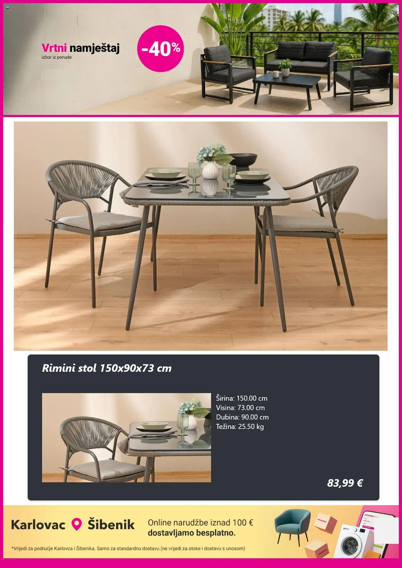 Emmezeta katalog | vrijedi od 18.09.2025 | Stranica: 6 | Proizvodi: Stol, Vrtni namještaj