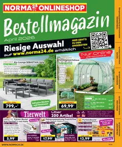 Norma Bestellmagazin April 2026 ab 01.04.2026 gültig