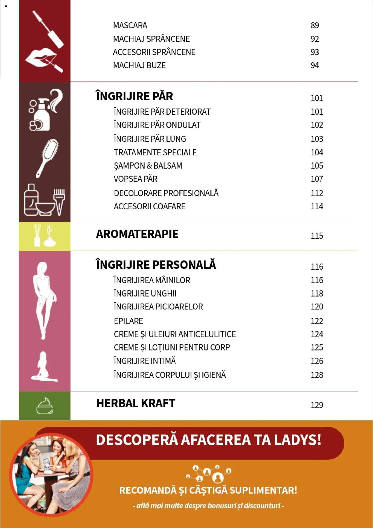 Noul catalog Lady’s – valabil de la 10.11.2025 | Pagină: 3 | Produse: Machiaj, Mascara, Șampon, Balsam