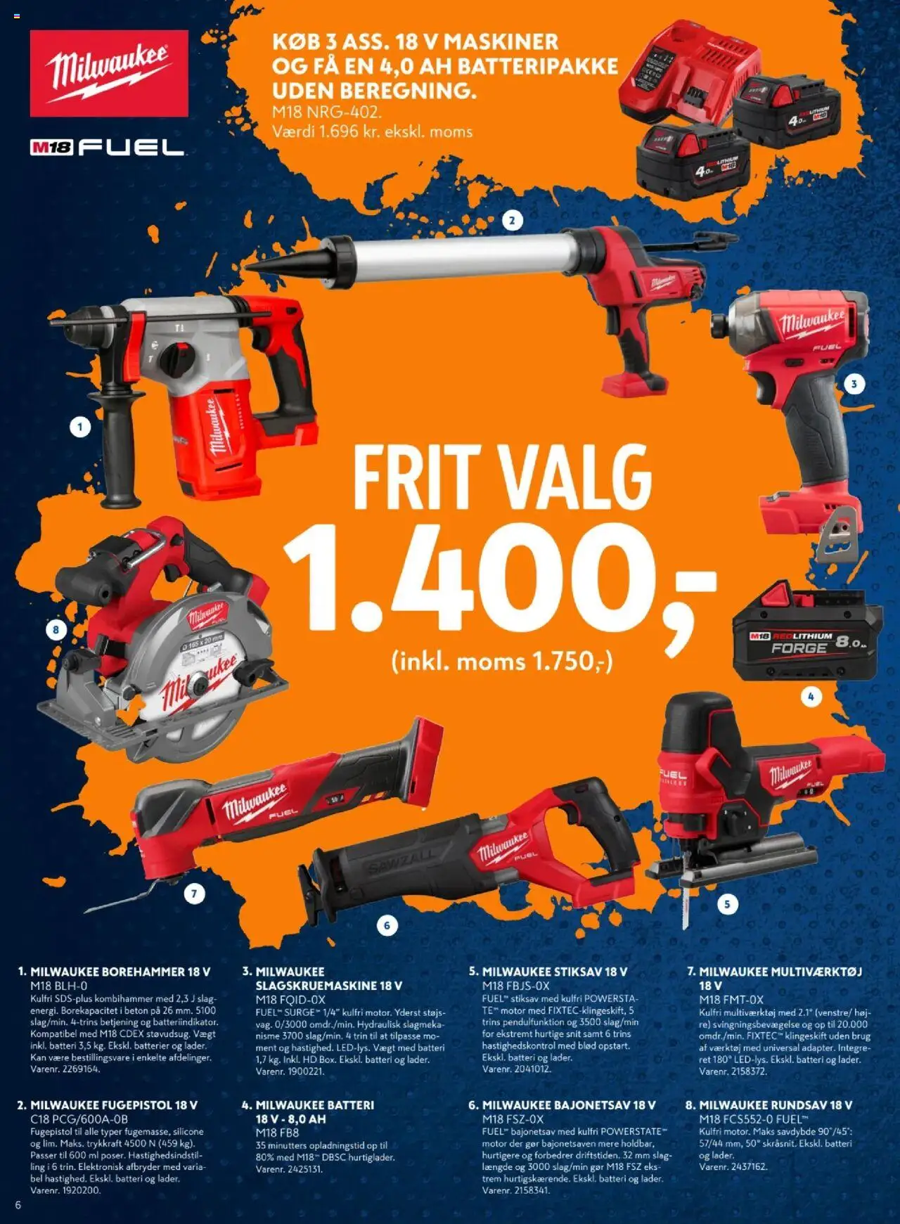 Davidsen Tilbudsavis gyldig fra 29.08.2025 | Side: 6 | Produkter: Te, Batterier, Batteri