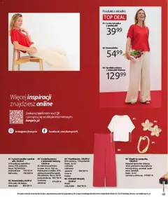 Pogląd oferty "BonPrix Katalog" - ważna od 30.03.2026 | Strona: 2 | Produkty: Top, Spodnie, Bransoletka, Kwiaty