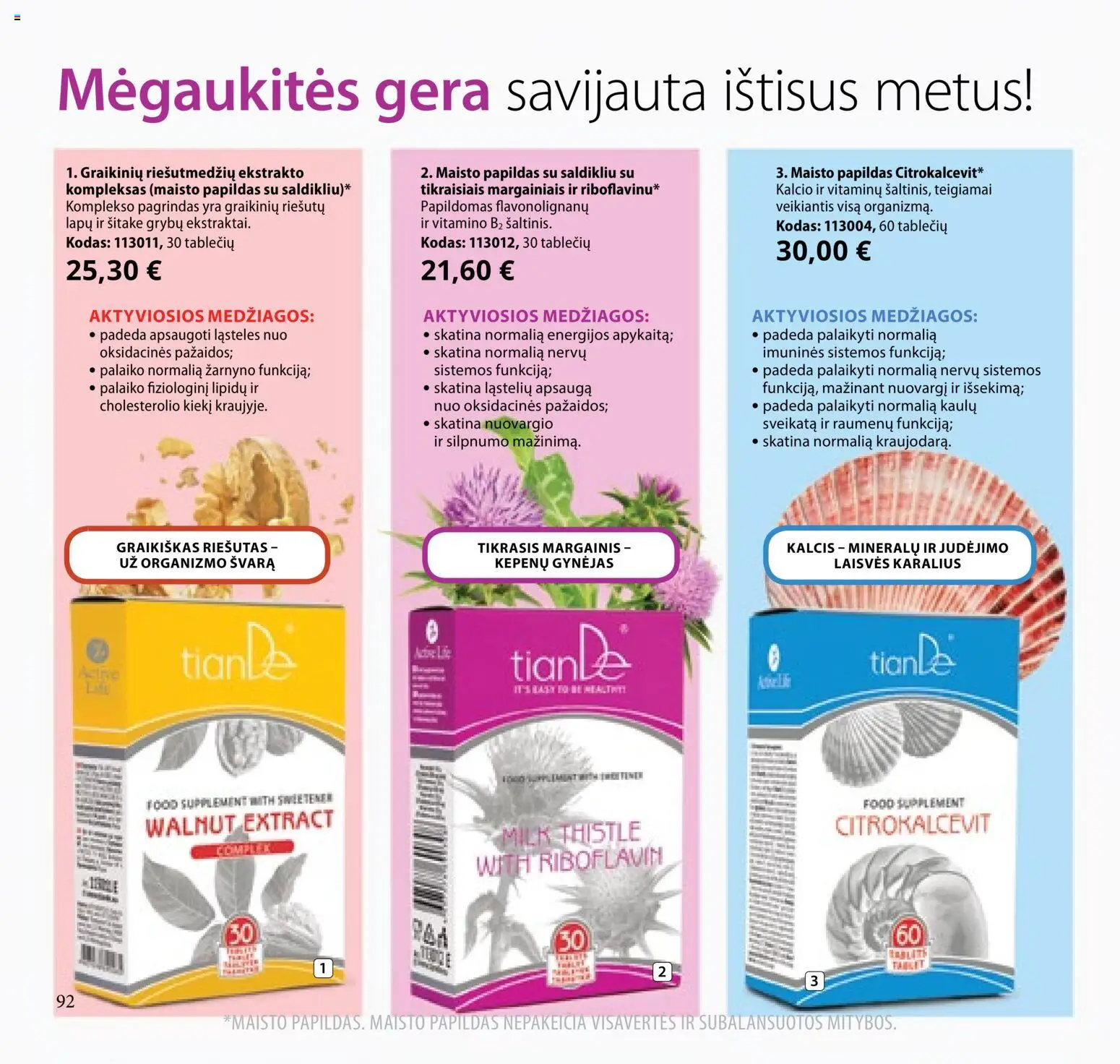 TianDe akcijos nuo 10.02.2026 | Puslapis: 92