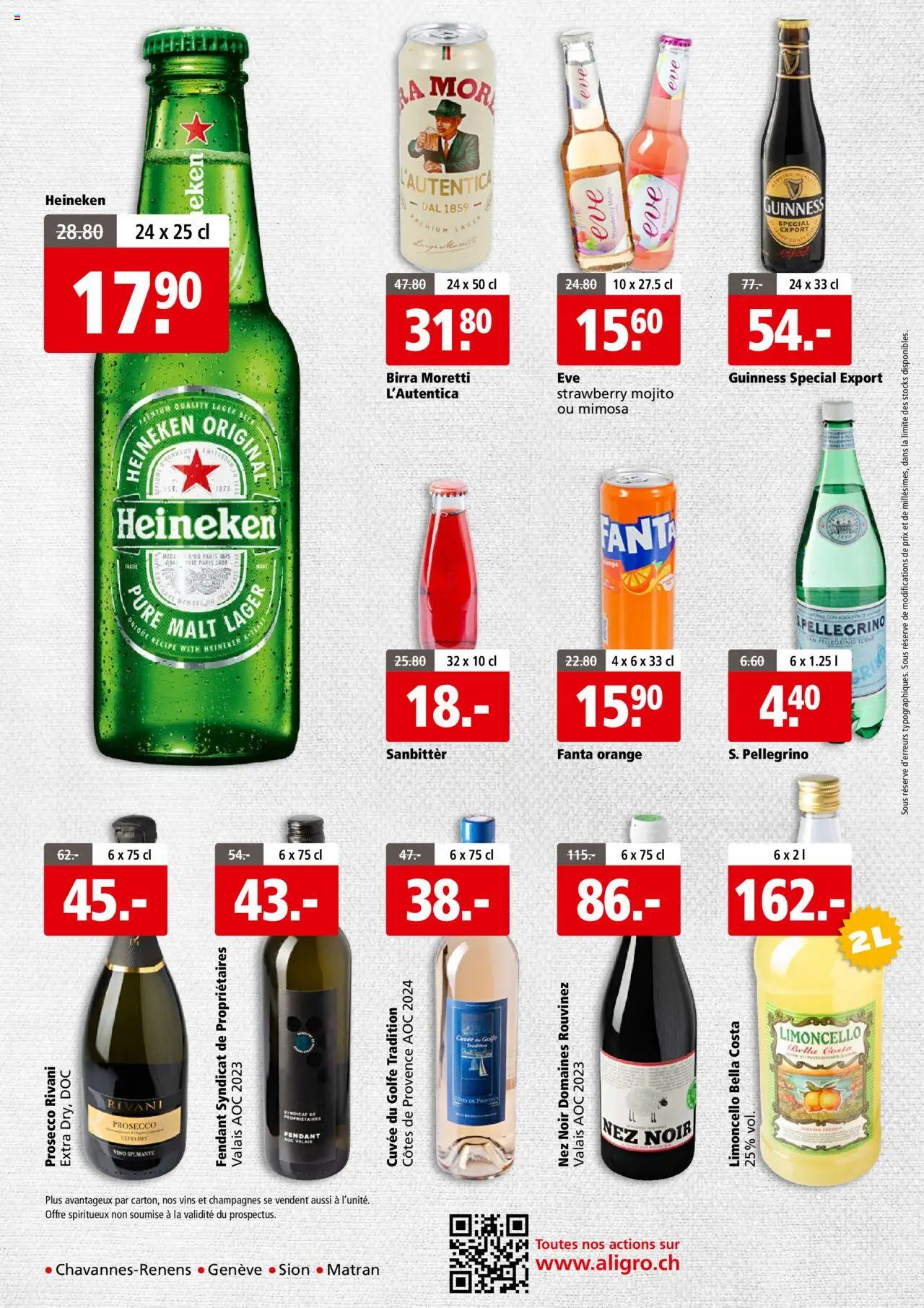 Aligro Aktionen Businesskunden Chavannes, Matran, Genève, Sion – gültig ab 08.09.2025 | Seite: 4 | Produkte: Fanta