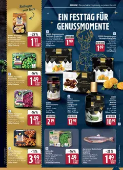 EDEKA Herzstücke Steinpilze oder Pfifferlinge, ausgesuchte Spitzenqualität, handverlesen, 300g Schale ab 01.12.2025 gültig | Seite: 7