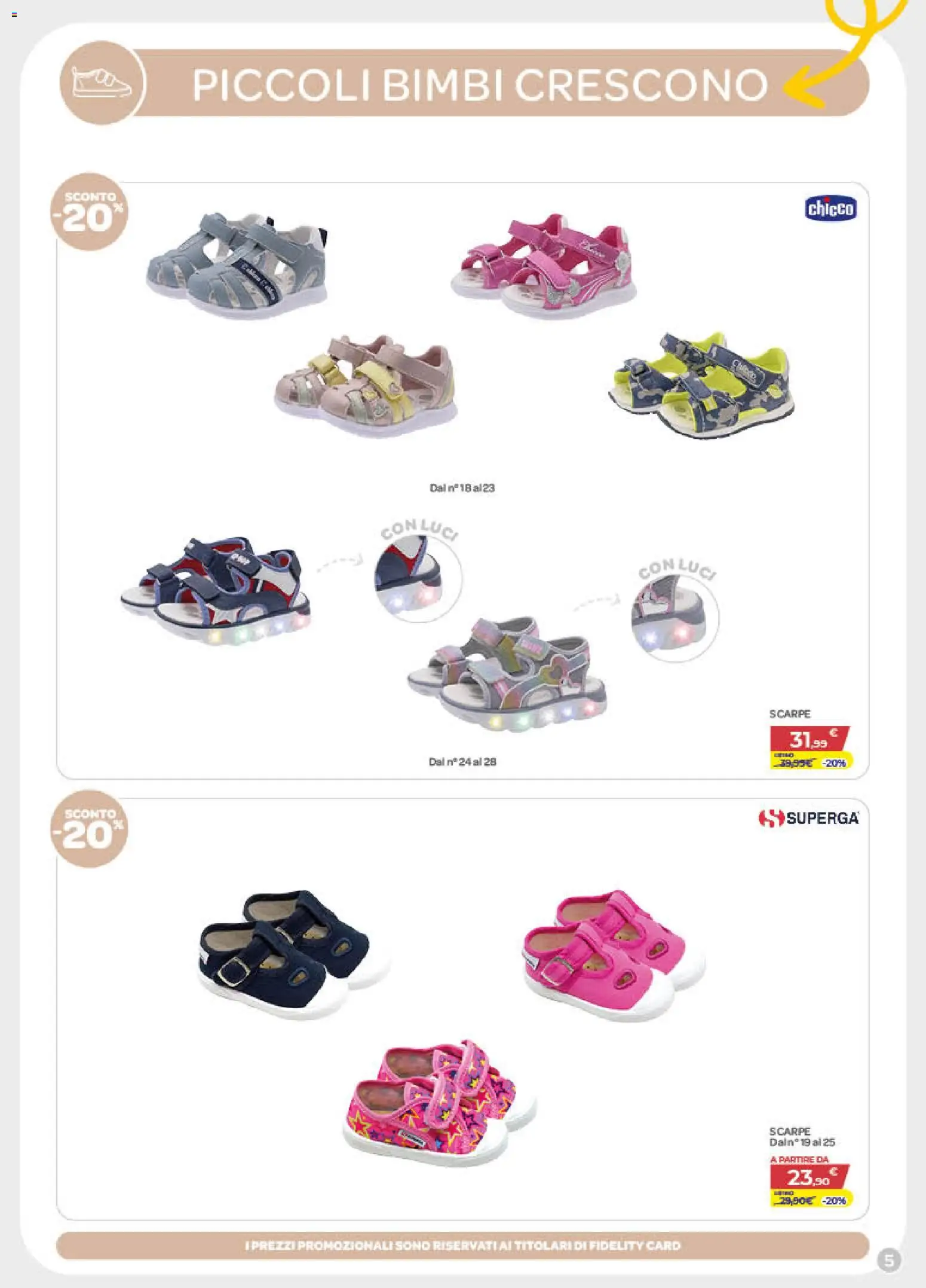 Volantino Bimbo store del 02.04.2026 | Pagina: 5 | Prodotti: Scarpe