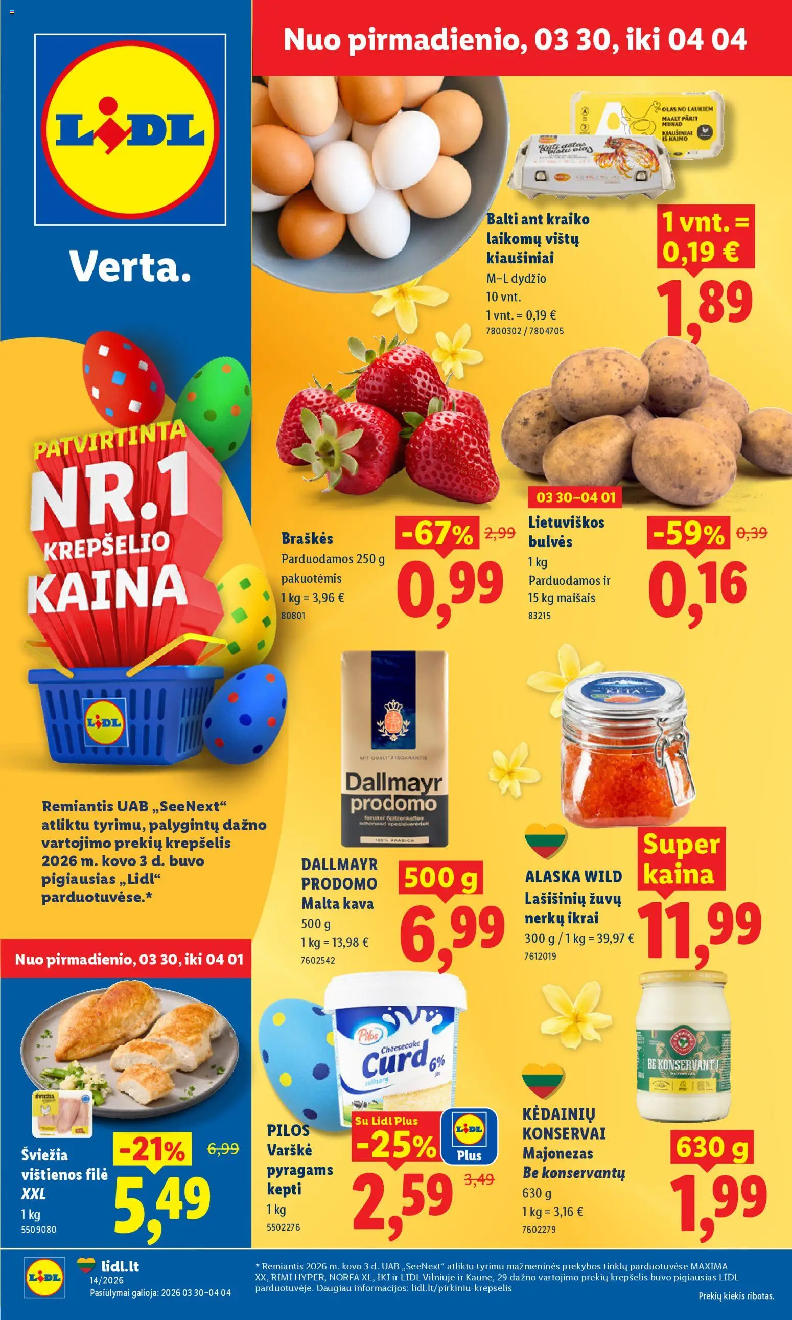 LIDL akcijos nuo 30.03.2026 | Puslapis: 1