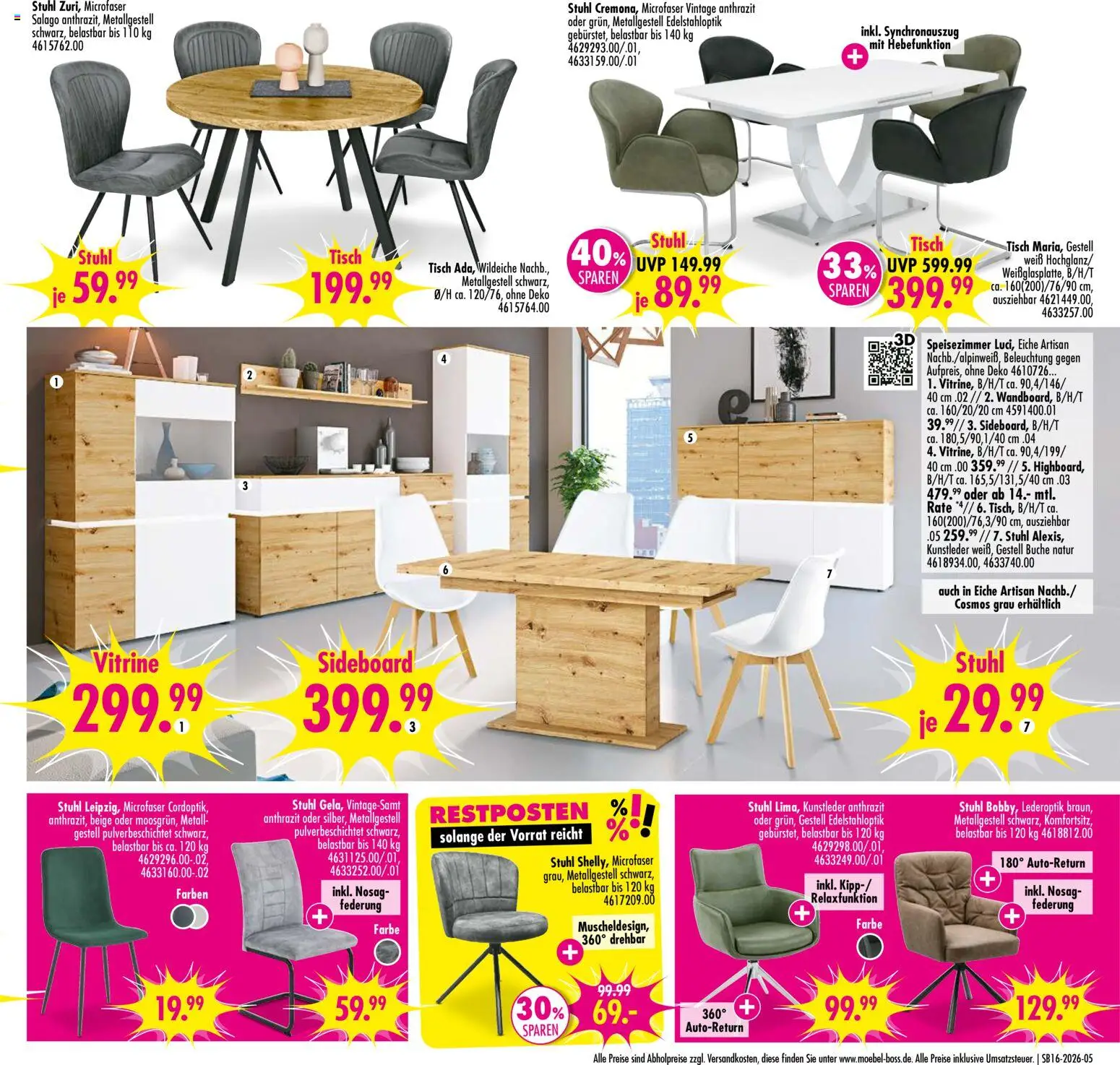 SB Möbel Boss Prospekt 	 – gültig ab 11.04.2026 | Seite: 5