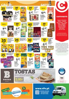 Pré-visualização ALIMENTO HÚMIDO P/CÃO PURINA ONE MINI MIX, ALIMENTO HÚMIDO P/CÃO PURINA ONE MINI MIX EMB.: 10 X 85 G 6,16€/KG válido de 19.03.2026 | Página: 28 | Produtos: Frango, Tostas, Queijo, Tomate