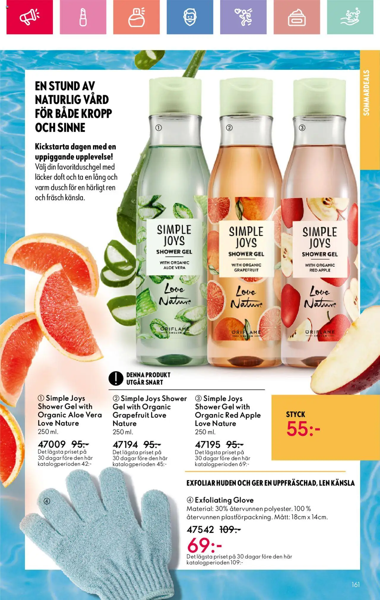 Oriflame reklamblad aktuell från 01.06.2025 | Sida: 161 | Produkter: Doft, Dusch, Äpple