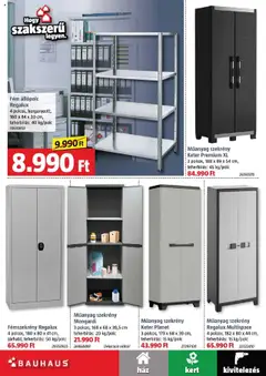 Bauhaus akciós ujság - amely érvényes a következő dátumtól: 03.07.2025 | Oldal: 42 | Termékek: Állópolc, Szekrény, Dekoráció