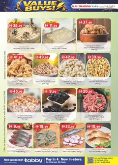 Preview of KM Trading - Value Buys - Abu Dhabi Edition valid from 15.01.2026 | Page: 38 | Products: Vajcia, Schokolade, Orangen, Хладилник