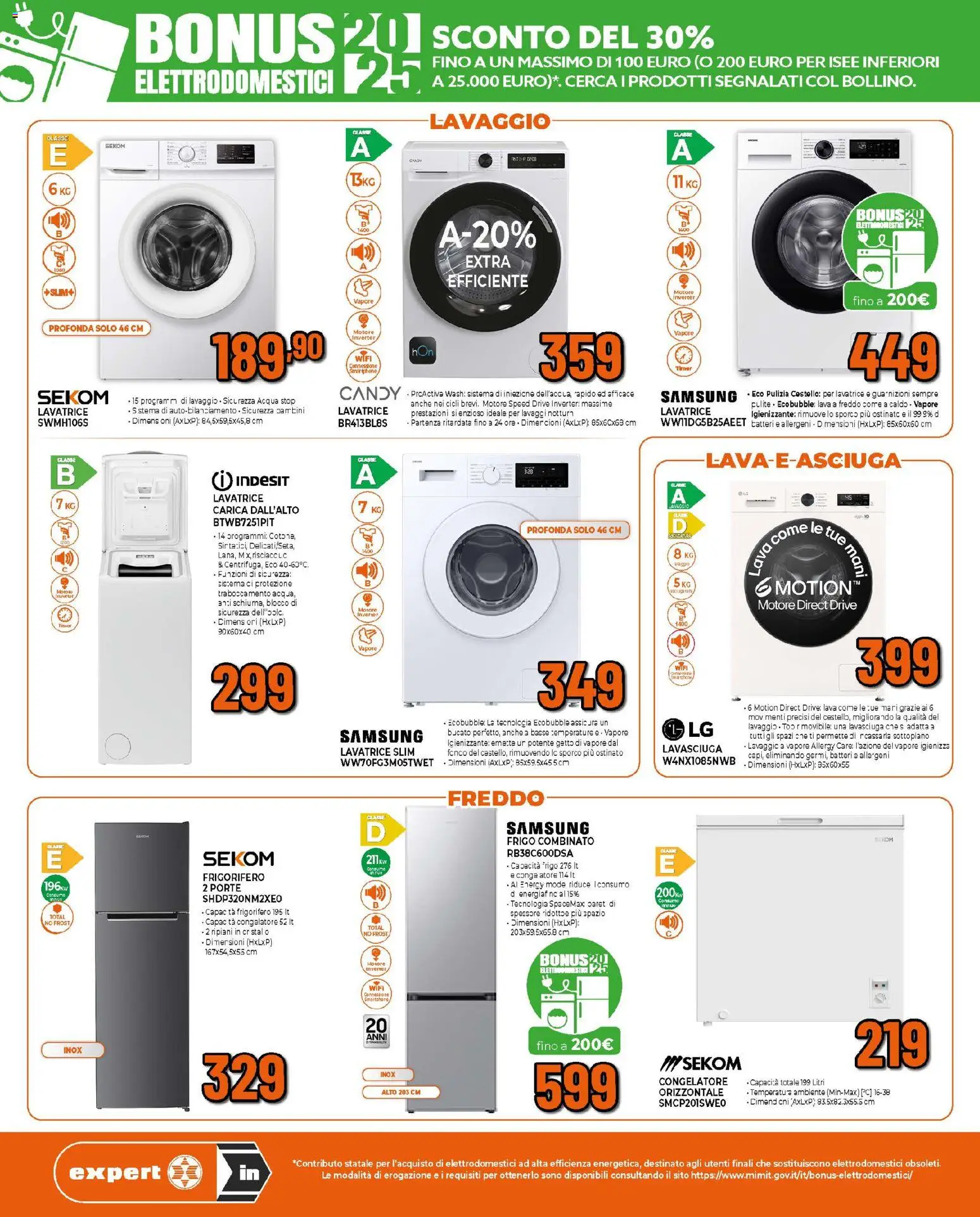 Volantino Ipercoop del 24.11.2025 | Pagina: 5 | Prodotti: Acqua, Lavatrice, Smartphone, Frigorifero