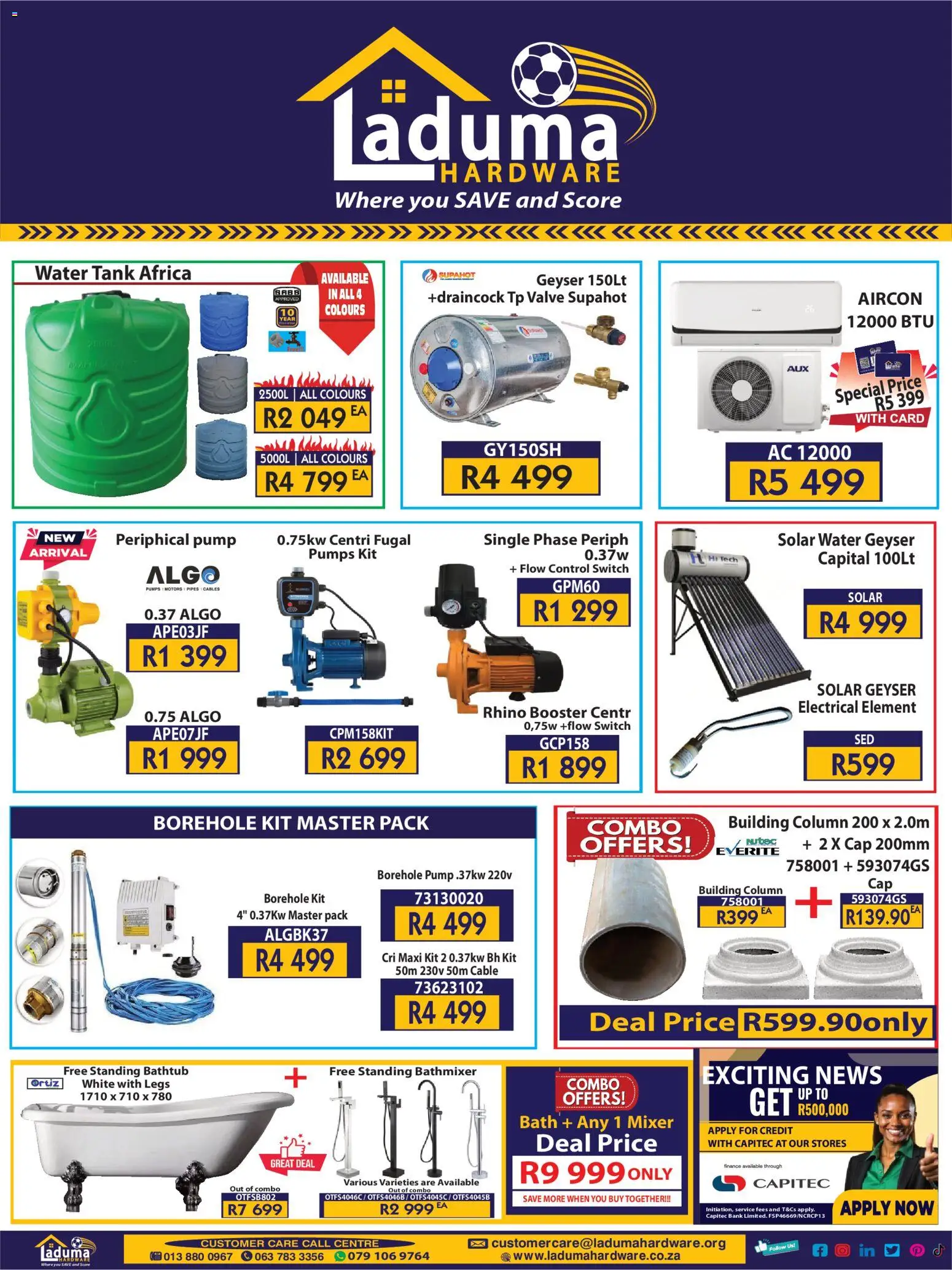 New Laduma Hardware catalogue – valid from 01.04.2026 | Page: 1