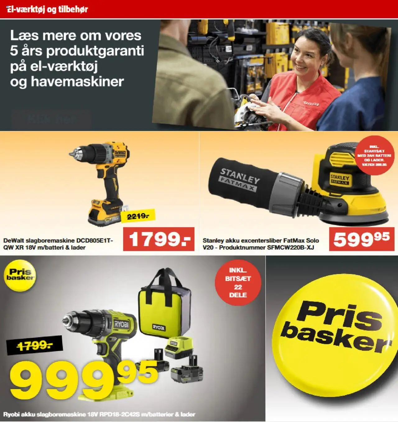Bauhaus Tilbudsavis gyldig fra 15.08.2025 | Side: 5 | Produkter: Batteri