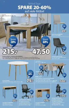 JYSK Aktionen ab 17.02.2026 gültig | Seite: 2 | Produkte: Tisch, Stuhl, Gamingstuhl, Esstisch