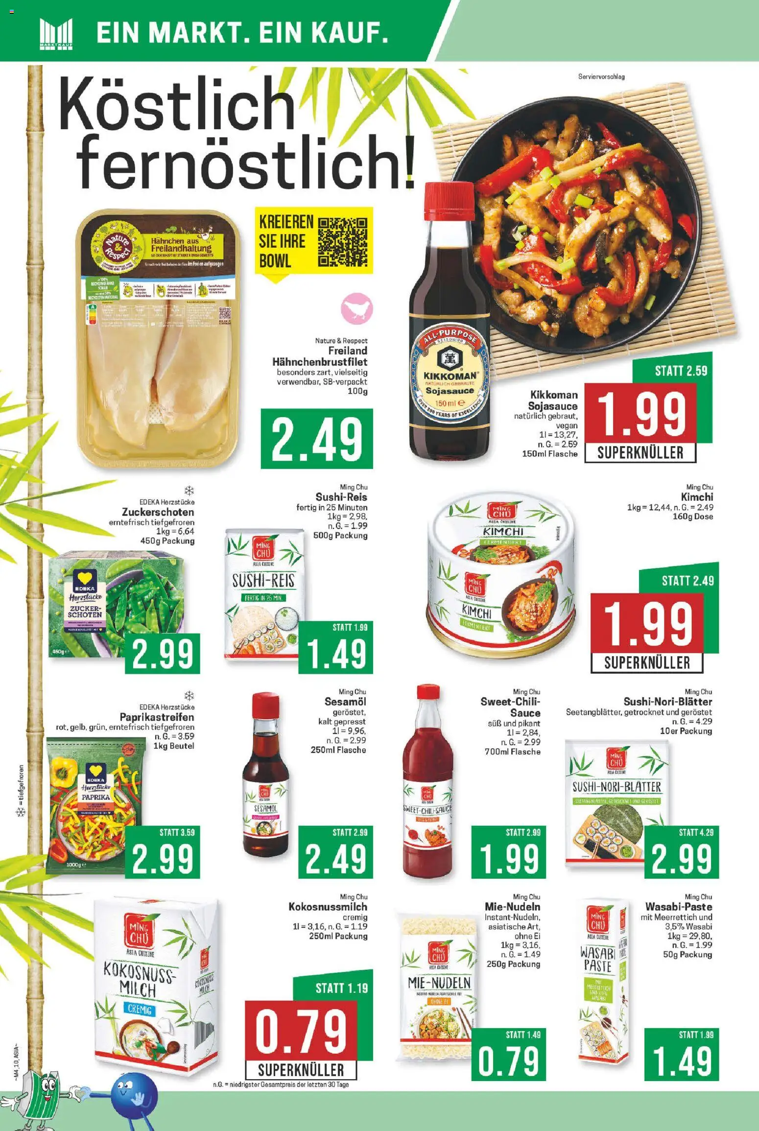 Marktkauf Prospekt 	 – gültig ab 19.01.2026 | Seite: 10 | Produkte: Hahnchen, Milch, Paprika, Zucker