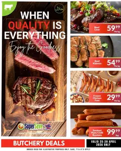 Super Save specials catalogue – valid from 25.04.2026