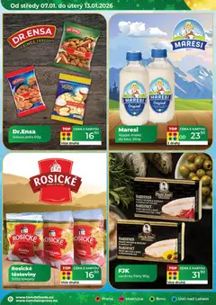 Náhled letáku Tamda Foods leták od 07.01.2026 | Strana: 12 | Produkty: Mléko, Těstoviny, Špagety, Sardinky