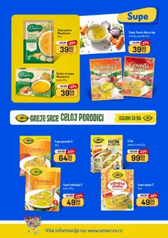 Aman katalog - pregled Aman kataloga - važi od 02.03.2026 | Strana: 30 | Proizvode: So, Piletina