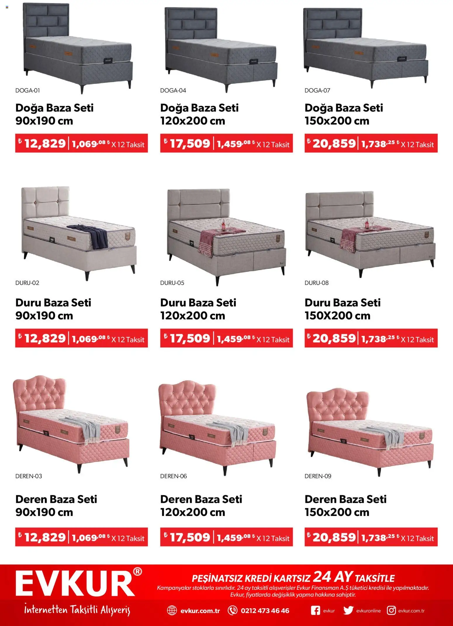 Evkur Katalog - 01.11.2025 tarihinden itibaren geçerlidir | Sayfa: 19