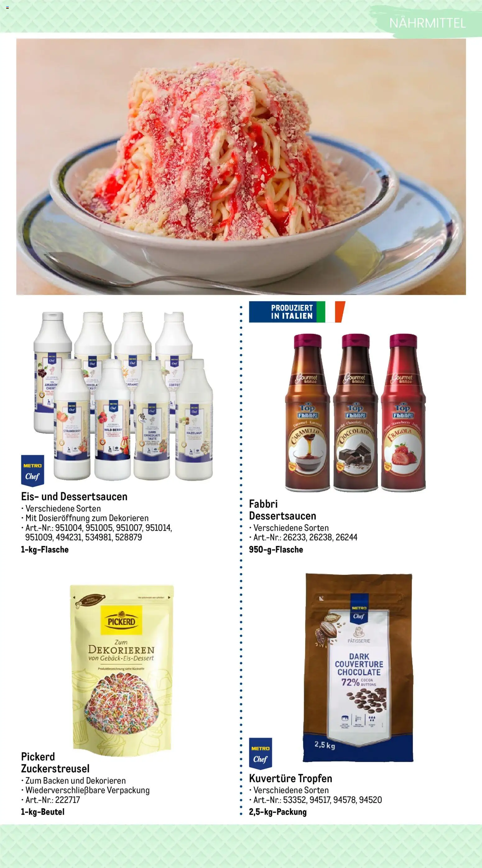 Metro Highlights Eisdiele und Café – gültig ab 09.03.2026 | Seite: 8 | Produkte: Eis