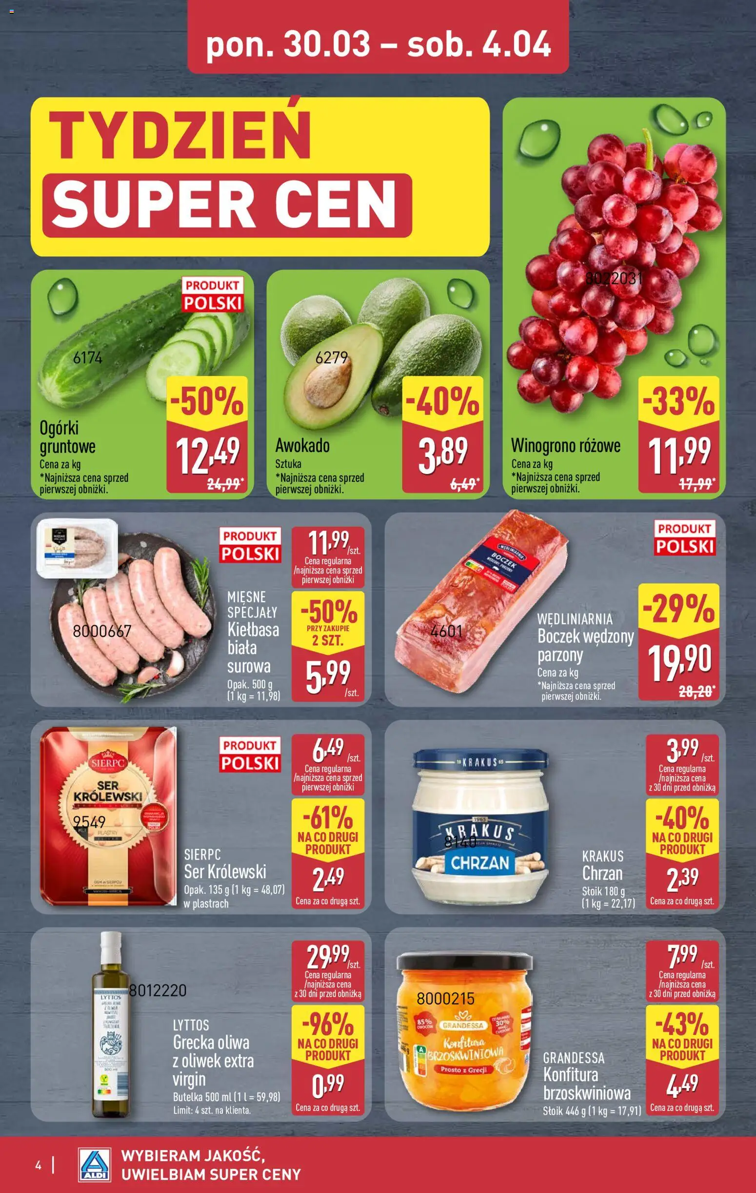 Aldi Polsko leták - Oferta weekendowa od 02.04.2026 | Strana: 4