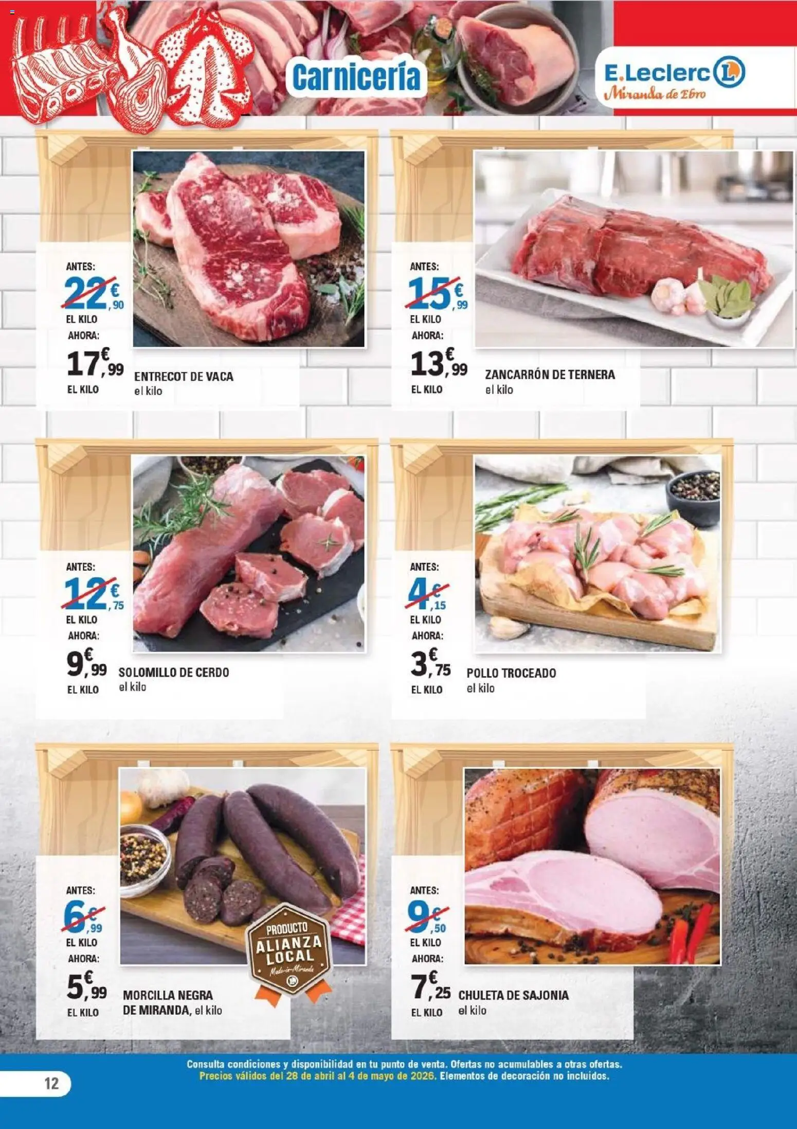 E.Leclerc Miranda de Ebro │ válido desde el 28.04.2026 | Página: 12