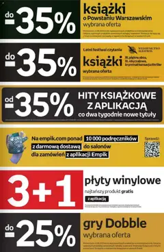 Empik promocje od 30.07.2025 | Strona: 97 | Produkty: Plyty, Płyty Winylowe, Książki, Gry