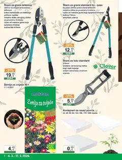 KTC - Katalog poljoljekarne - Pregled kataloga iz trgovine KTC, vrijedi od 04.02.2026 | Stranica: 2 | Proizvodi: Cvijeće, Škare, Zemlja za cvijeće