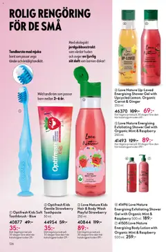 Oriflame - Katalog 14/25 - Förhandsvisning av reklamblad från butik Oriflame aktuell från 08.10.2025 | Sida: 126 | Produkter: Doft, Body lotion, Tandkräm, Tandborste