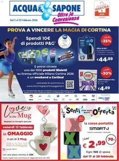 Anteprima del volantino Acqua e Sapone Cesar S.p.A. catalogo valido a partire dal 05.02.2026