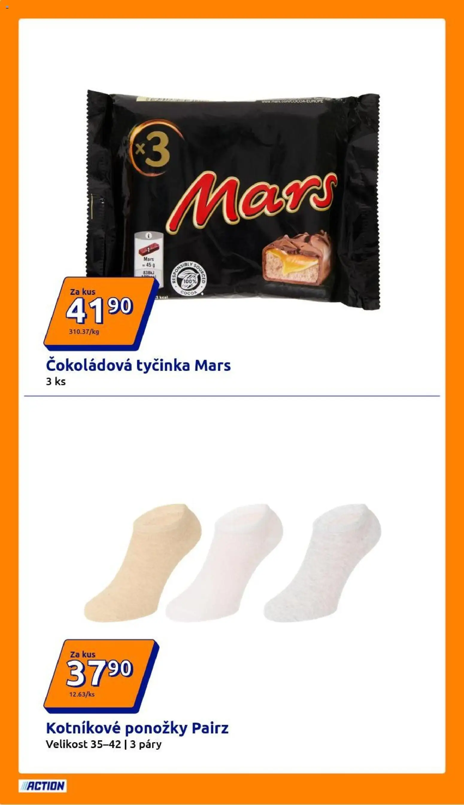 Action leták od 25.03.2026 | Strana: 12 | Produkty: Ponožky