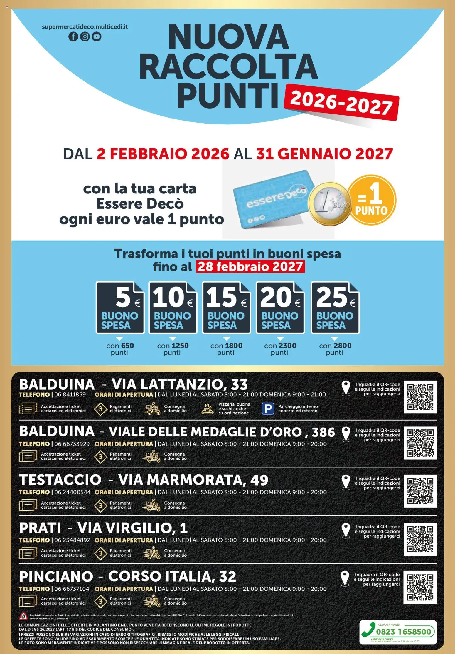 Volantino Decò del 30.01.2026 | Pagina: 8 | Prodotti: Telefono, Sushi