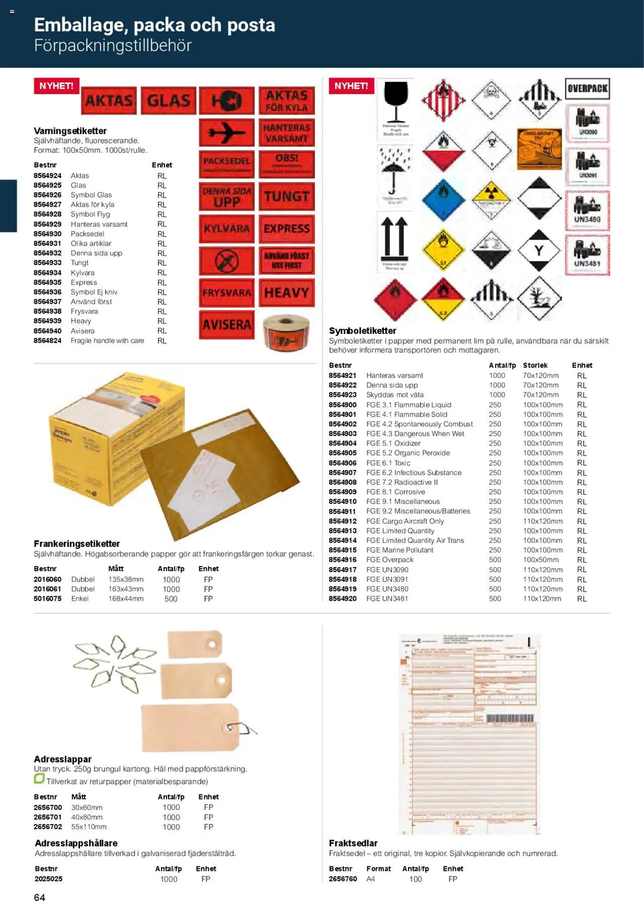 Office Depot reklamblad aktuell från 01.02.2025 | Sida: 66 | Produkter: Papper, Lim