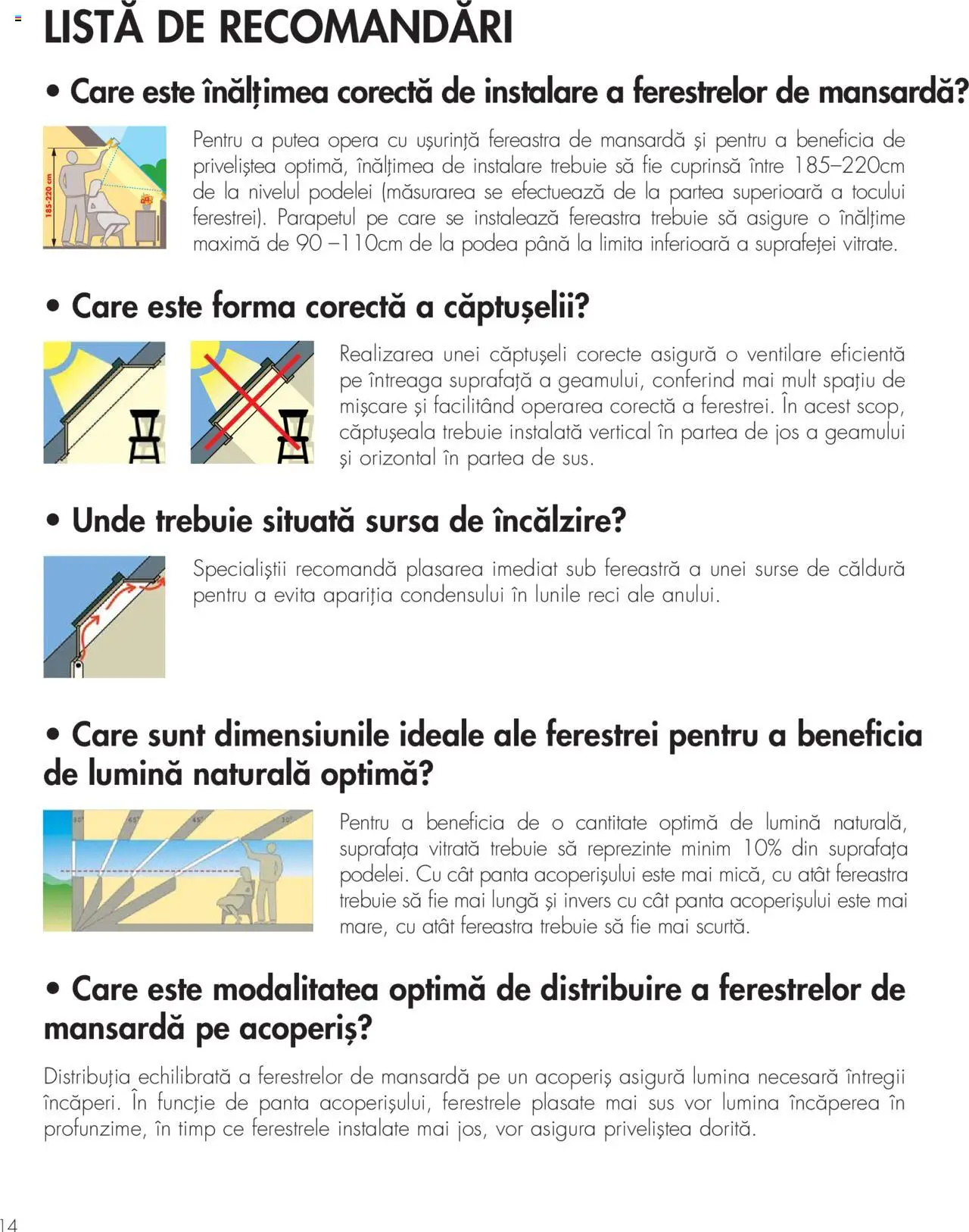 Noul catalog Velux – valabil de la 01.01.2025 | Pagină: 14 | Produse: Tavuk suyu, Fereastră