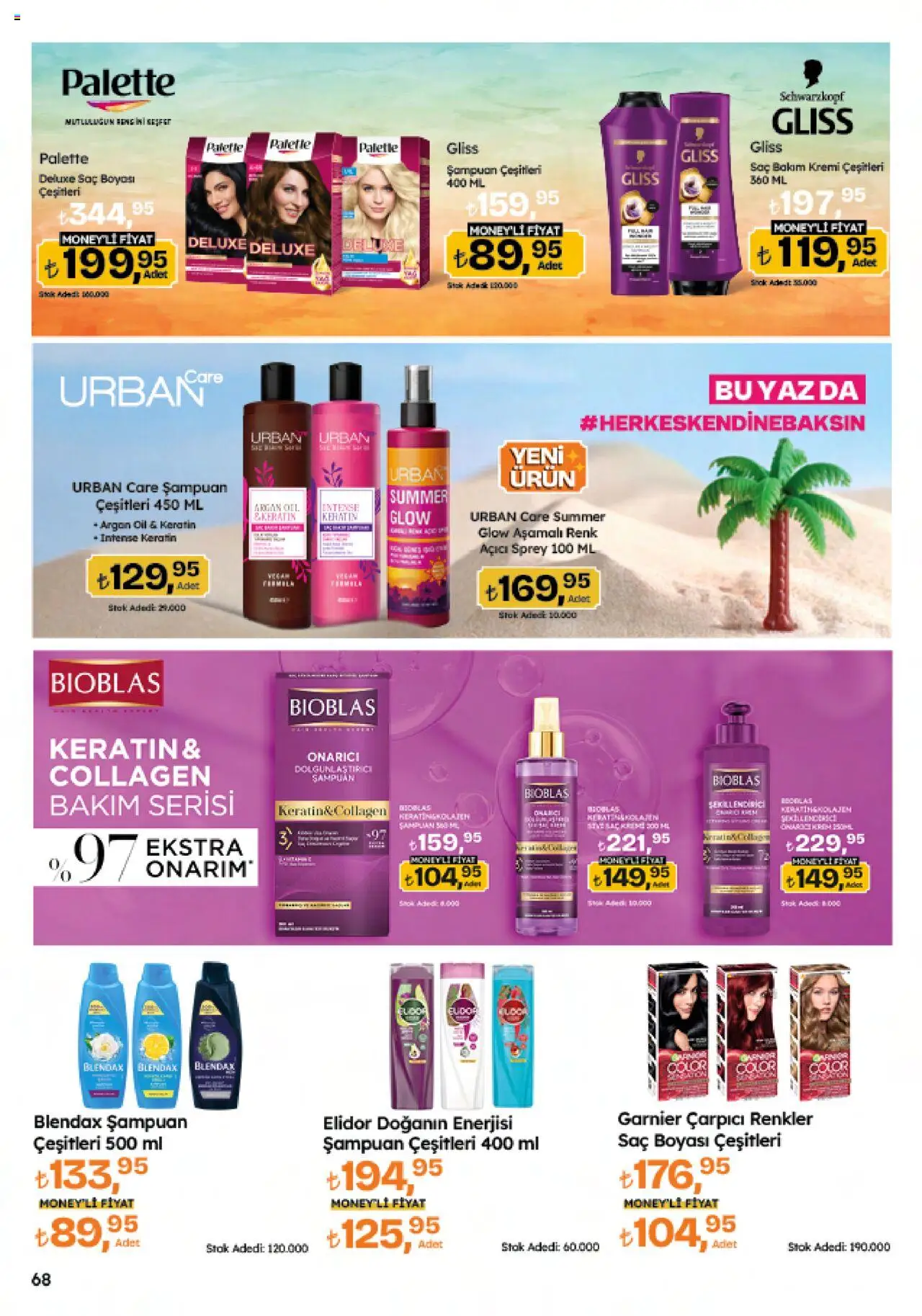Migros Katalog - Migroskop - 26.06.2025 tarihinden itibaren geçerlidir | Sayfa: 68 | Ürünler: Şampuan