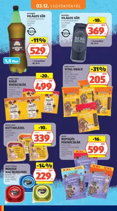 ROMEO CLASSIC KUTYAELEDEL, többféle, 300 g/tégely - amely érvényes a következő dátumtól: 12.03.2026 | Oldal: 20