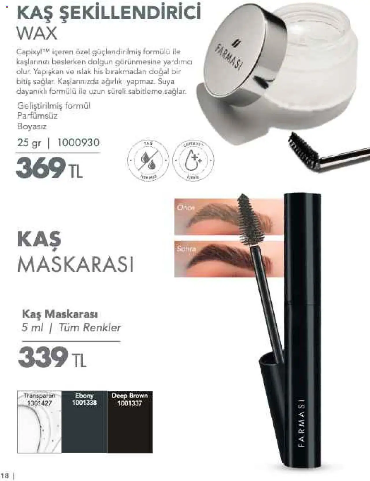Farmasi Katalog - 01.08.2025 tarihinden itibaren geçerlidir | Sayfa: 18 | Ürünler: Ağırlık